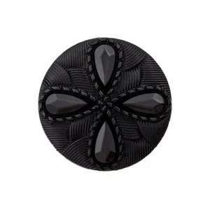 Non communiqué Bouton Polyester Noir motif à queue 15 à 28mm - Prym(...) - 25-noir