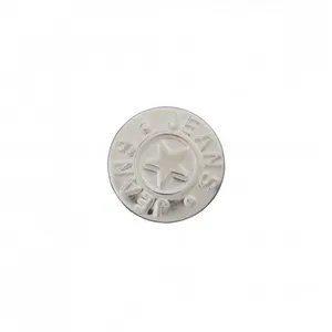Non communiqué Bouton jeans métal pied étoile 18mm - Prym(...) - Argent