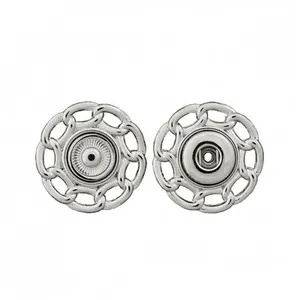 Prym Boutons pression chaînettes 20 à 25mm (2 pièces) -(...) - 25 Argent