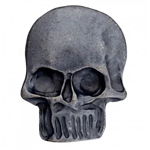 Bouton Tête de mort à queue 30mm - Prym Argent Antique gris - Argent A...