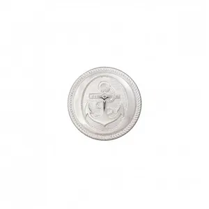 Bouton métal à queue ancre marine 18 à 22mm - Prym 18-argent - 18-arge...