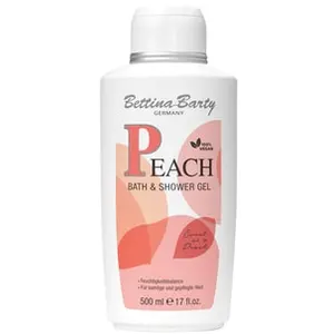 Bettina Barty Peach Bath & Shower Gel Gel douche 1000 ml pas cher
