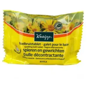 Comparateur de prix : Kneipp Arnica Active Galet Effervescent pour le Bain Arnica 1 Galet
