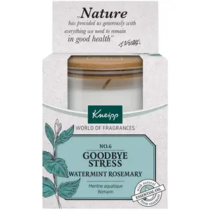 Kneipp Goodbye Stress Bougie Parfumée Menthe Aquatique Romarin 145g pas cher