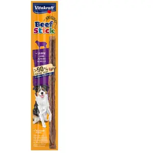 25x12g Vitakraft Beef-Stick® agneau - Friandises pour chien pas cher