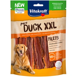 Comparateur de prix : Vitakraft Snack charnu pour Chien - Bandes de Filet de Canard XXL (1 x 250 g)
