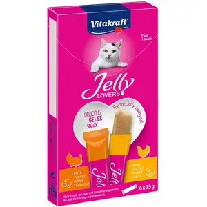 Comparateur de prix : 24x15g Vitakraft Jelly Lovers - Friandises pour chat