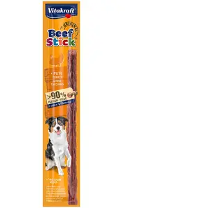 Comparateur de prix : VITAKRAFT Beef Stick à la Dinde P/1 - Pour chien