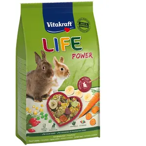 600 g Vitakraft Life Power lapin nain nourriture pour petits animaux pas cher