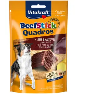 Comparateur de prix : Quadros Foie Et Pomme De Terre 70 G - Vitakraft
