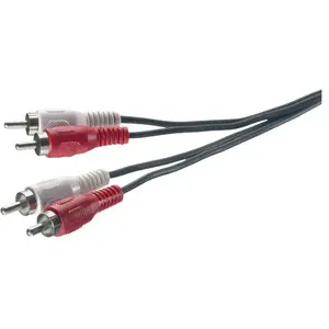 Comparateur de prix : Câble audio speaka professional [2x cinch rca mâle - 2x cinch rca mâle...