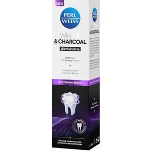 Perlweiss Perl Weiss White & Charcoal dentifrice blanchissant 75 mlVendu parnotino