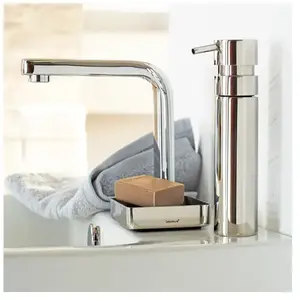 Distributeur de savon design Nexio inox poli Blomus pas cher