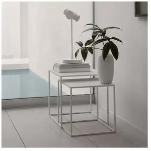 Blomus FERA Set de 2 tables d’appoint, 66198,