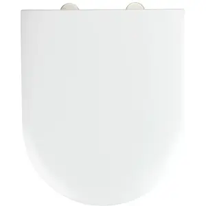 Wenko - Abattant wc avec frein de chute Exclusif Nr. 1, abattant wc adapté à la céramique Villeroy & Boch Subway, fixation inox, duroplastique, 37,5Vendu paramazon