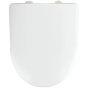 WENKO Abattant WC n°2, couvercle de toilette, siège WC compatible avec... pas cher