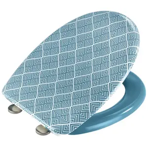 Abattant WC - WENKO - Atacama - Duroplast - 38x45 cm - Easy Close