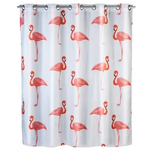 Wenko Rideau de douche anti-moisissure - Flamands roses - 180 x 200 cm WENKOVendu paramazon