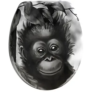 Comparateur de prix : Wenko Wenko - 18796100 - Abattant - Affe - Singe