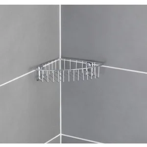 WENKO Etagère d'angle Classic chromée