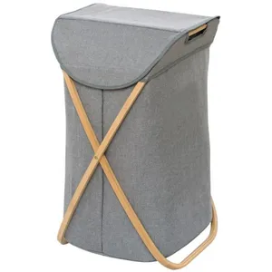 Wenko Panier à linge - Bahari - Bambou et Coton - 79 L WENKOVendu paramazon