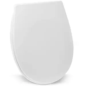 WENKO Abattant WC avec Frein de Chute VARONI, Cuvette de Toilette Fixa... pas cher