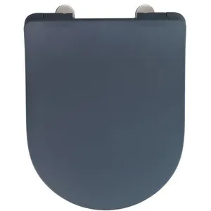 Comparateur de prix : Abattant wc Sedilo en duroplast, couleur gris mat Wenko