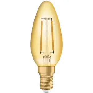 Radium LED Essence Ambiante E14 2,5W bougie doré pas cher