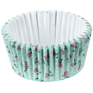 Comparateur de prix : Zenker Lot de 50 moules à muffins en papier, bleu clair/rose, 5 x 3 cm...