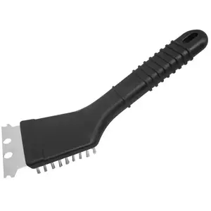 Comparateur de prix : Racloir à plancha et brosse à barbecue 2 en 1 BBQ Edition Fackelmann
