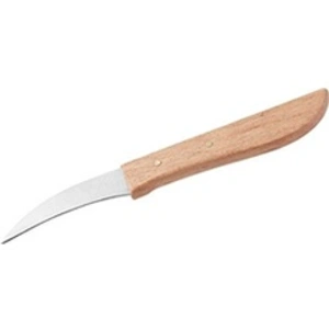 FACKELMANN Couteau de cuisine éplucheur manche en bois 16 cm Nirosta Nirosta