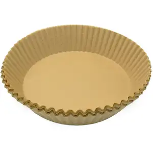 Comparateur de prix : Fackelmann Lot de 50 plateaux de papier pour friteuse à air, papier ro...