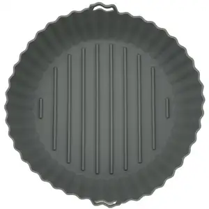 Moule en silicone air fryer rond 22,5 cm Fackelmann Fackelmann pas cher