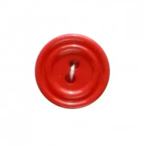 Non communiqué Boutons ourlés rouge 18 mm X 4 - Distrifil(...) -