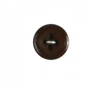 Non communiqué Boutons rebord marron 15 mm X 5 - Distrifil(...) -