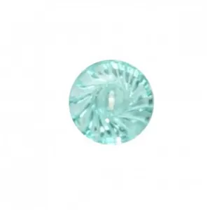 Non communiqué Boutons bleu transparent 14 mm X 6 - Distrifil(...) - Vert