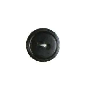 Non communiqué Boutons rebord noir 14 mm X 6 - Distrifil(...) -