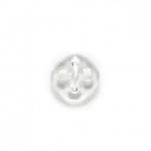 Non communiqué Boutons petit losange transparent 11 mm X 12 - Distrifil(...) -