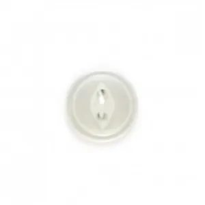 Non communiqué Boutons rebord écru 13 mm X 7 - Distrifil(...) - Ecru