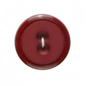 Non communiqué Boutons violet à rebord 23 mm X 3 - Distrifil(...) - Rouge