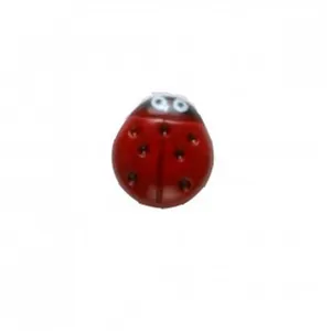 Non communiqué Boutons Petite coccinelle 11 mm X 4 - Distrifil(...) - Blanc