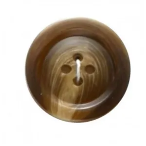 Non communiqué Boutons chinés marron 25 mm X 3 - Distrifil(...) -