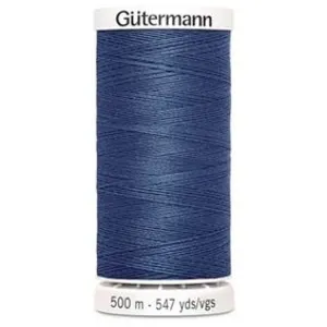 Gutermann Fil à Coudre 100% polyester 500m - Gütermann(...) - 068 Bleu