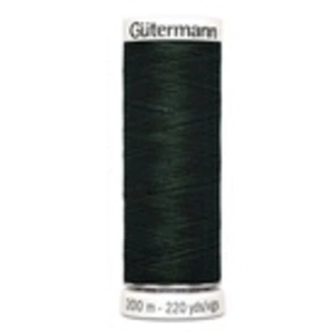 Fil à Coudre 100% polyester 200m - Gütermann 707 Vert - 707 Vert