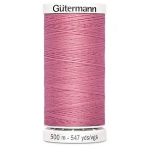 Gutermann Fil à Coudre 100% polyester 500m - Gütermann(...) - 889 Rose
