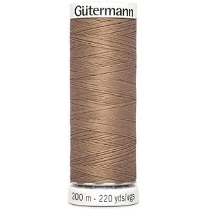 Fil à Coudre 100% polyester 200m - Gütermann 139 Marron - 139 Marron
