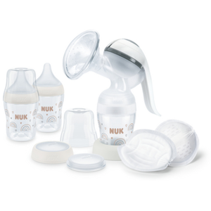 Comparateur de prix : NUK Kit d'allaitement Tire-lait manuel Perfect Match