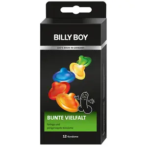Billy Boy   Préservatifs Variété Colorée   12 pcs pas cher