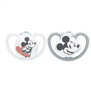 Comparateur de prix : Nuk Sucet Nuk Physiologique Silicona 6-18m Mickey 2uts