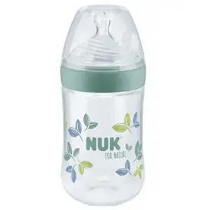 Comparateur de prix : Nuk Biberon NUK for Nature 260ml M TC Eucalyptus